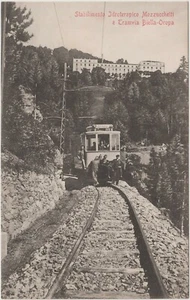 STAB. IDROTERAPICO MAZZUCCHETTI E TRAMVIA BIELLA-OROPA - TRENO FUORI STAZIONE - Picture 1 of 1