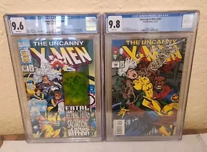 X-Men #304 #305 CGC Graded 9.8 9.6 Comic Book Run Lot Marvel Rogue Bishop Exodus - Picture 1 of 11