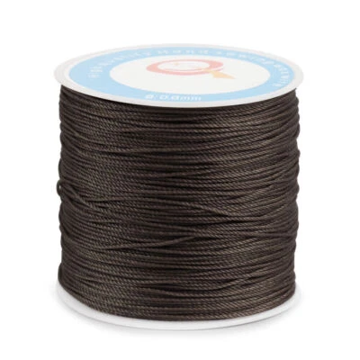 Waxed Thread String Cord Sewing Machine Stitching for Leather Craft 87Yard 0.6mm - Image 1 of 4