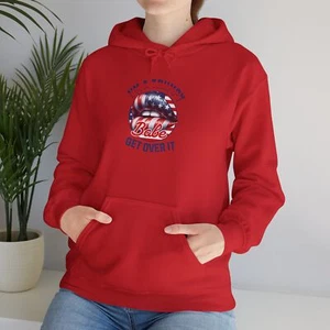 Trump Babe Unisex Heavy Blend™ Kapuzenpullover, Militärgeschenk, Trump Geschenk - Bild 1 von 20