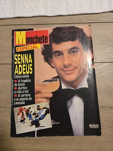 Ayrton Senna Adeus - Manchete Magazine - May 7th, 1994 - Picture 1 of 2