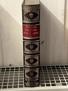Karl May - Im Lande des Mahdi II - Bamberg - Reprint - Halbleder - Luxus - Bild 1 von 3