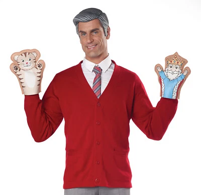Mr Roger Be My Neighbor Kit  Adult Costume Wig - Image 1 of 2