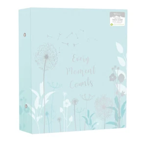 Large Ringbinder Photo Album 500 Photos Memories Design Holds 500 6x4" Photos - Picture 1 of 2
