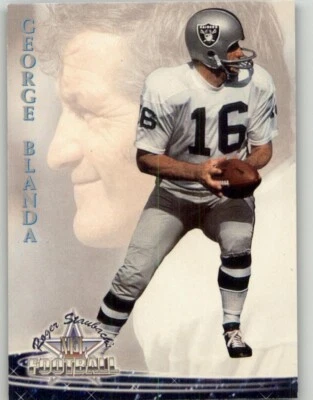 1994 Ted Williams Roger Staubach's NFL George Blanda #45 Oakland Raiders - Image 1 of 2
