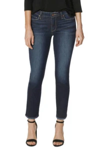 NWT PAIGE DENIM Skyline Ankle Peg Mid-Rise Skinny Jeans Size 30 Rissa Distressed - Imagen 1 de 12