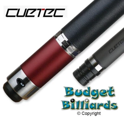 CUETEC CYNERGY Carbon SVB Ruby Pool Cue 12.5mm Dakota Edition Bundle 95-133DE