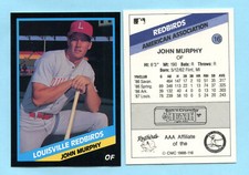 1988 CMC Minor League - Louisville Redbirds  -John Murphy -  Box 193