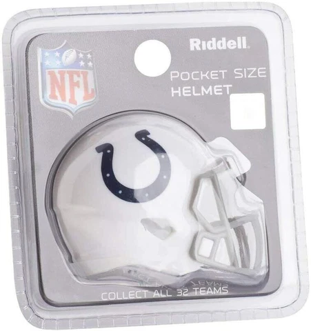 Indianapolis Colts Pocket Pro Riddell NFL Helmet Speed Style Cover