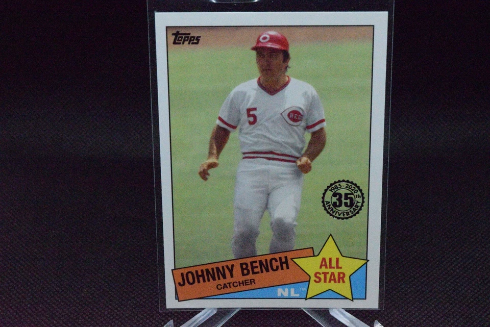 Johnny Bench #85AS-9 - 2020 Topps - 1985 Retro - All Star - Image 1 of 2