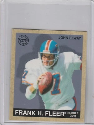 1997 Fleer Goudey  #15 John Elway  - Image 1 of 2