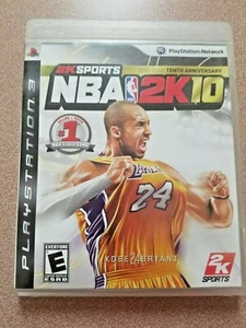 NBA 2K10 Playstation 3 - VIDEOJUEGO Completo Con Instrucciones - Imagen 1 de 3