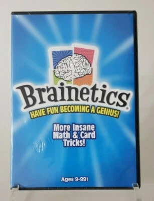 Brainetics Divirta-se Tornando-se um Gênio! Truques de matemática e cartas mais insanos novos lacrados - Imagem 1 de 2