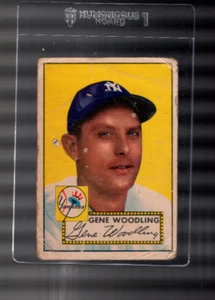 1952 Topps Gene Woodling New York Yankees #99 🚀⚾️ Original - Bild 1 von 2