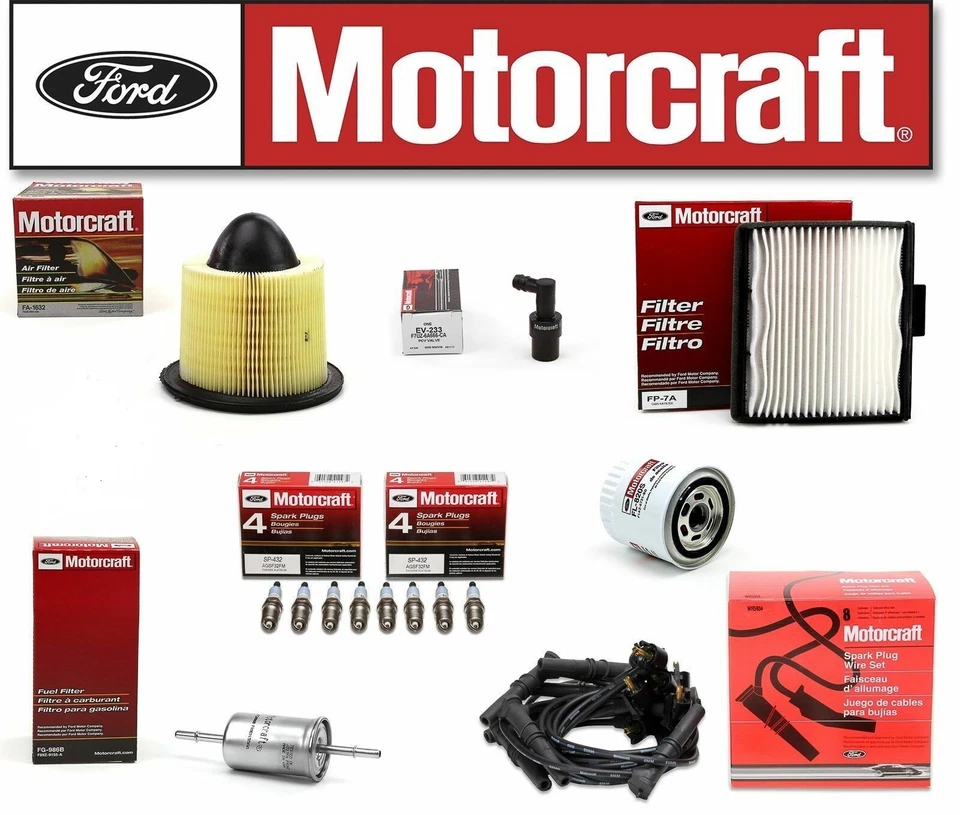 Kit de puesta a punto Motorcraft 1997-1998 Ford Expedition 4,6 L juego de cables de bujía WR5934 Foto 1 de 1