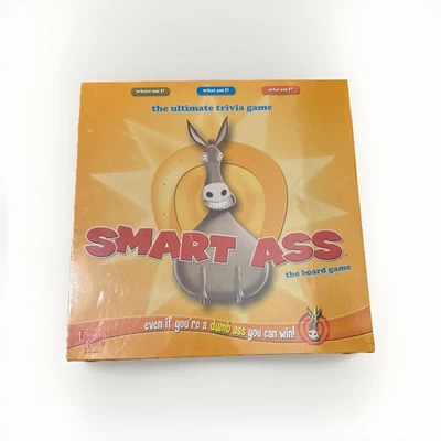 Smart Ass The Ultimate Trivia Board Family Game By University Games BRAND NEW - Image 1 of 2