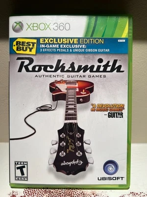 Rocksmith - Microsoft Xbox 360, 2012 usado en caja original funcionando y probando Foto 1 de 3