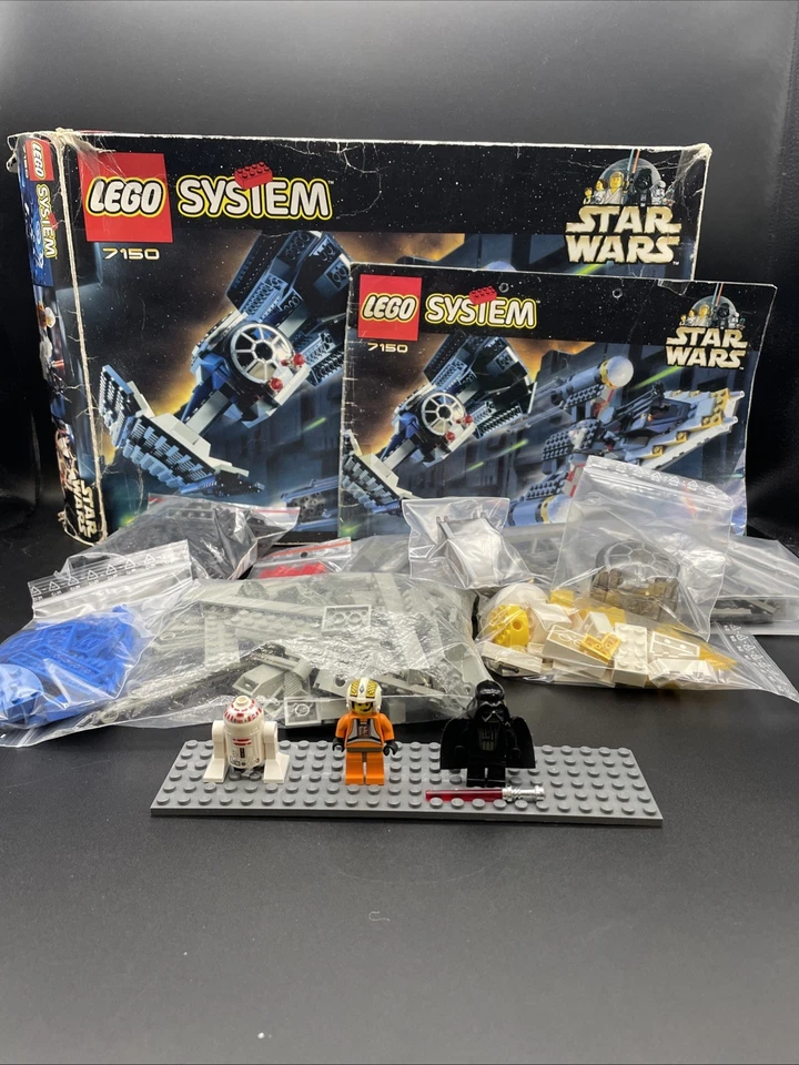 LEGO® Star Wars Set 7150  - 'TIE Fighter & Y-wing' mit MiniFig & Anleitung & OVP - Bild 1 von 4
