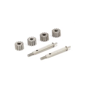 #45 Steel Portal Gears For RCAWD Front Rear Portal Axle for Axial 1-24 SCX24 - Picture 1 of 8