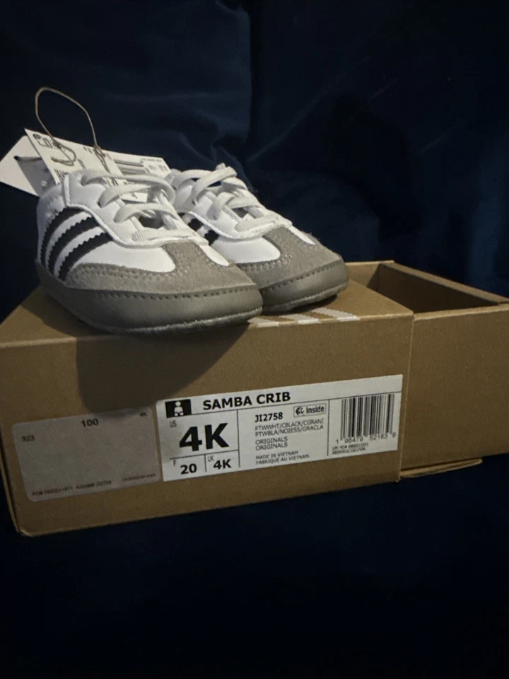 Adidas Originales Samba OG Cuna (Negro Núcleo/Blanco Nube/Goma) Talla 4K Foto 1 de 4