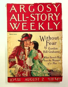 Argosy Part 3: Argosy All-Story Weekly Aug 2 1924 Vol. 162 #1 VG- 3.5 - Picture 1 of 3