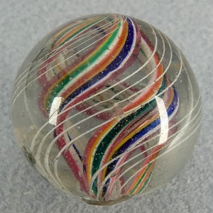 Marbles: SWIRL, Divided Core. 1-9/16". Mint(-) (9.0). (B1068) - Picture 1 of 6