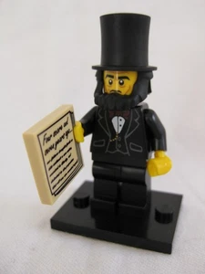 LEGO MINIFIGURES ABRAHAM LINCOLN THE LEGO MOVIE 1 - 71004 - Picture 1 of 4