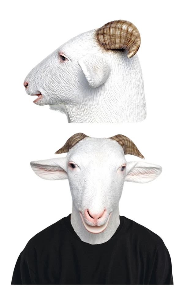 Brand New Goat Adult Mask - Image 1 of 1