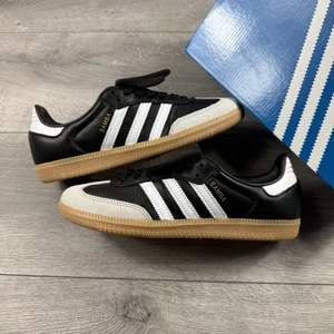 Adidas Samba LT Tongue ‘Black / White / Gum’ - Size UK 6 / EU 39 1/3 - Picture 1 of 9