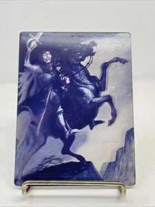 Disney Haunted Mansion 30th Anniversary Knight Portrait Lenticular Card w/Stand - Picture 1 of 15