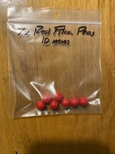 Carlson’s Fika Peas (Three Shell Game, 10 mm, Red Peas) - Picture 1 of 1