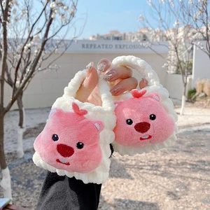 Cute Crochet Bag Woven Earphone Storage Bag Handmade Headphones Boxes Portable - Photo 1/15