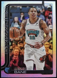Baloncesto Topps Desmond Bane Rainbow Parallel #185 Grizzlies 2025-26 - Imagen 1 de 2