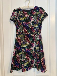 J Crew - Women’s Colorful Floral Dress. Size 4. Gently Worn - Picture 1 of 8