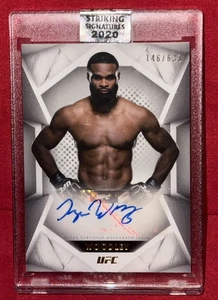 Tyron Woodley 2020 Topps UFC Striking Signatures #STS-TW /146 (AU) - Picture 1 of 2