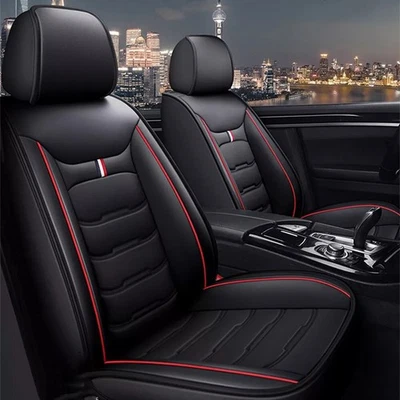 for DODGE CHALLENGER 2008-2023 S.LEATHER FIT 2 FRONT SEAT COVER - Image 1 of 4