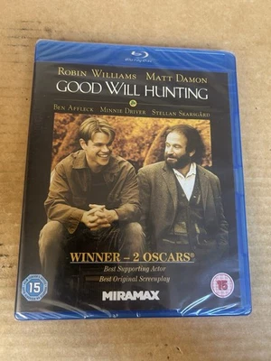 Good Will Hunting Rare 1st Release UK Reg B Blu Ray NEW & SEALED Robin Williams - Image 1 of 3
