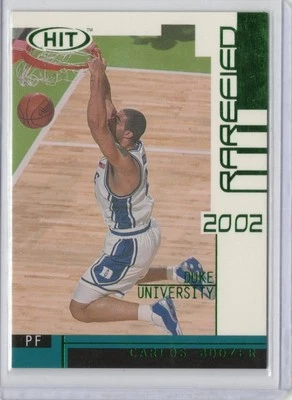2002-03 SAGE Hit - Rarefied Carlos Boozer #R6 Emerald (RC) - Image 1 of 2