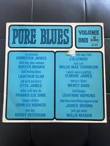 Pure Blues Volume One Vinyl Record LP 1965 UK James Brown Etta James  - Picture 1 of 8