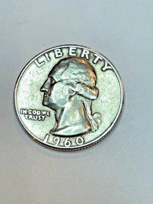 1960-D Washington Quarter 90% Silver - Image 1 of 2