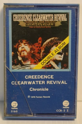 Creedence Clearwater Revival - Chronicles (Cassette, 1976) Blue Shell, RARE, OOP - Image 1 of 4