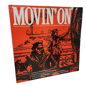 Movin On Soundtrack LP m- 33rpm 12" Vinyl Record Album free sleeve - Imagen 1 de 3
