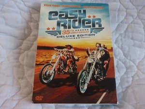 EASY RIDER 35TH ANNIVERSARY DELUXE EDITION 2-DISC DVD CD BOOK PETER FONDA BIKER - Picture 1 of 24