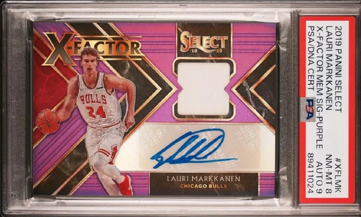 Lauri Markkanen RC auto panini マルカネン Lauri Markkanen Basketball Sports Trading Cards & Accessories