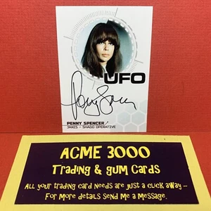 Unstoppable UFO Series 3 Penny Spencer (Janis) SILVER FOIL Autograph Card PS2 - Foto 1 di 2