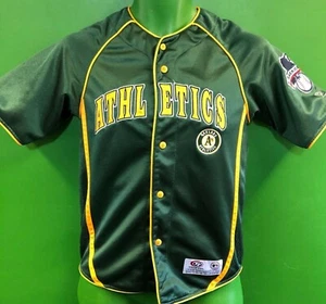 MLB Oakland Athletics A's Stitched Baseball Jersey Youth Medium 8-10 - Picture 1 of 6