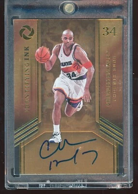 2017-18 Opulence Basketball Charles Barkley Identifying Ink On Card Auto /25 - Image 1 of 2