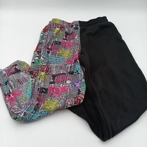 Urban Love Pants Girls Medium Multicolor Stretchy Joggers - Picture 1 of 5