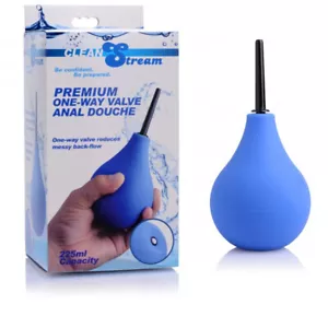 CleanStream Premium One-Way Valve Anal Douche 225ml Bulb - Limpiador Higiénico - Imagen 1 de 6