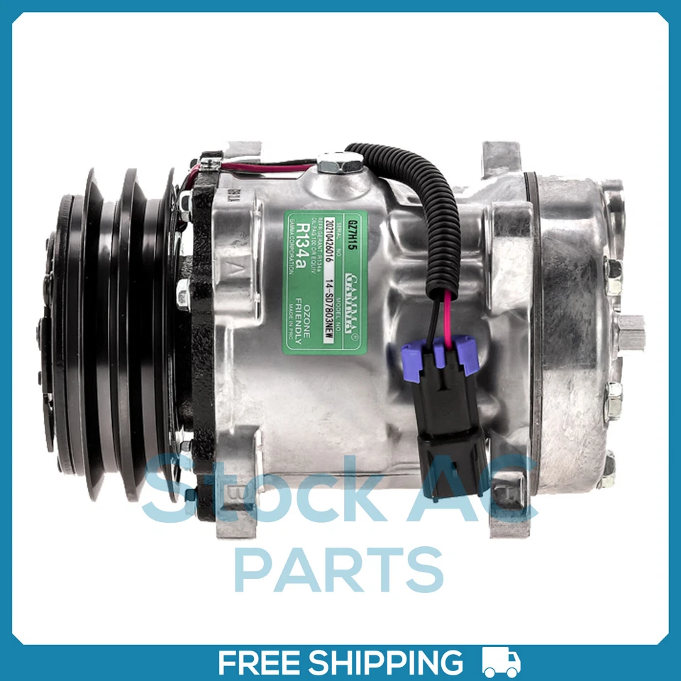 A/C Compressor SD7H15 for Chevrolet / GMC / Mack / Volvo QR - Image 1 of 4